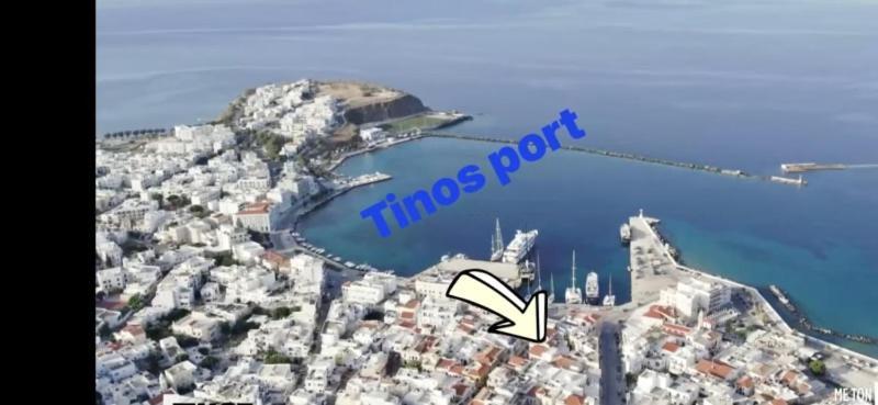 Iakovos' Luxury Penthouse Apartment Tinos ภายนอก รูปภาพ